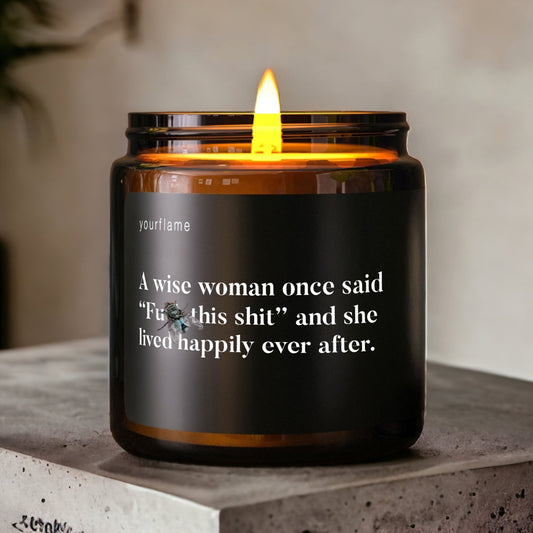 Wise woman's candle